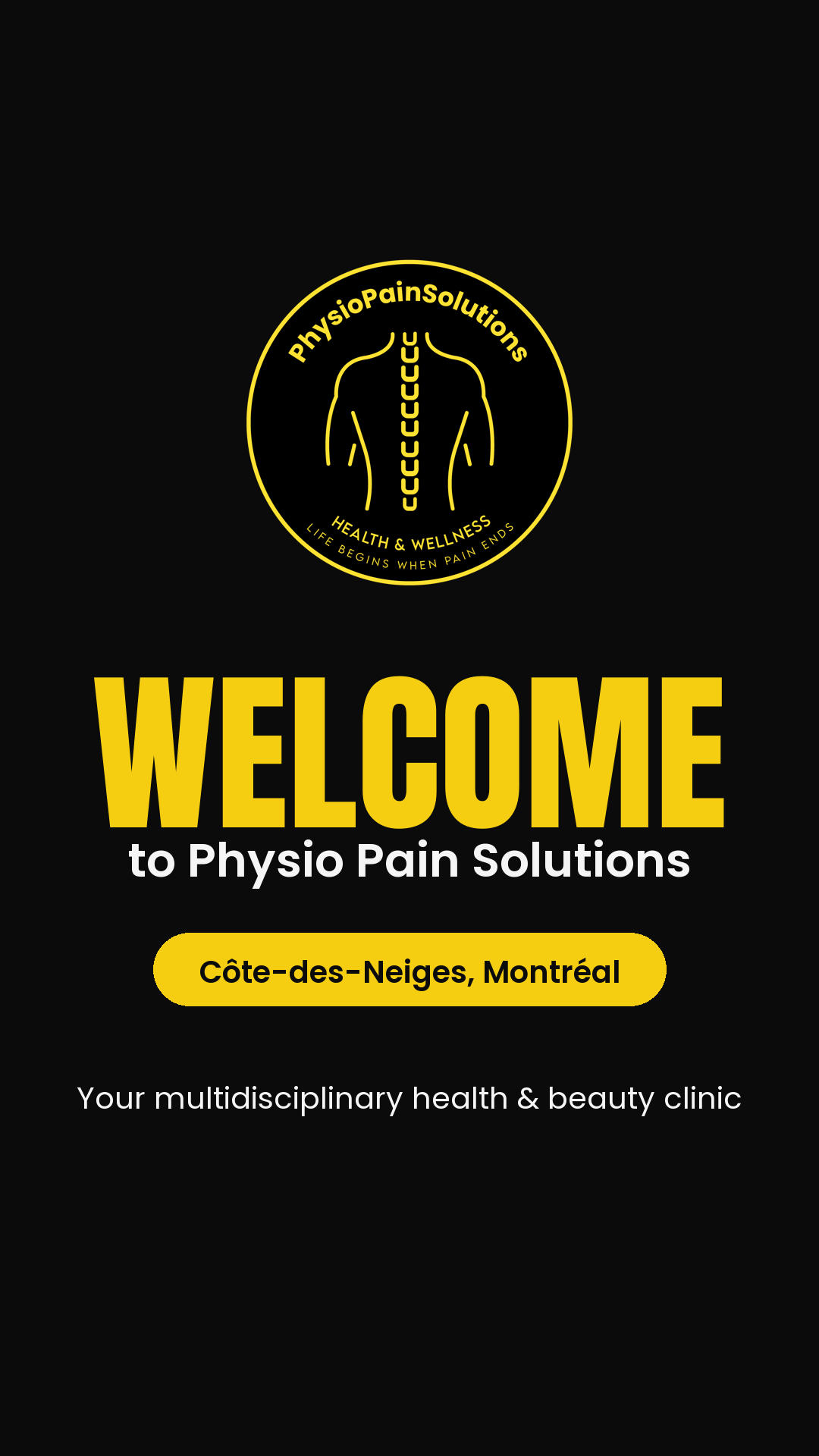 Physio Pain Solutions story frame