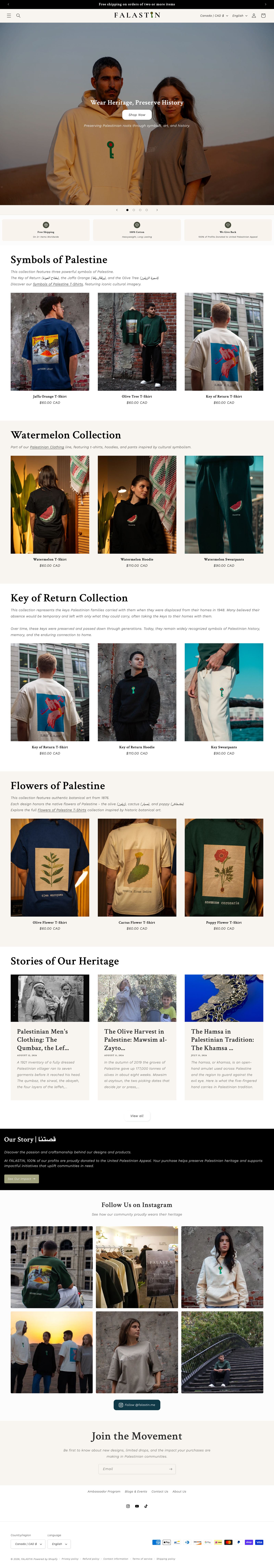 FALASTIN website