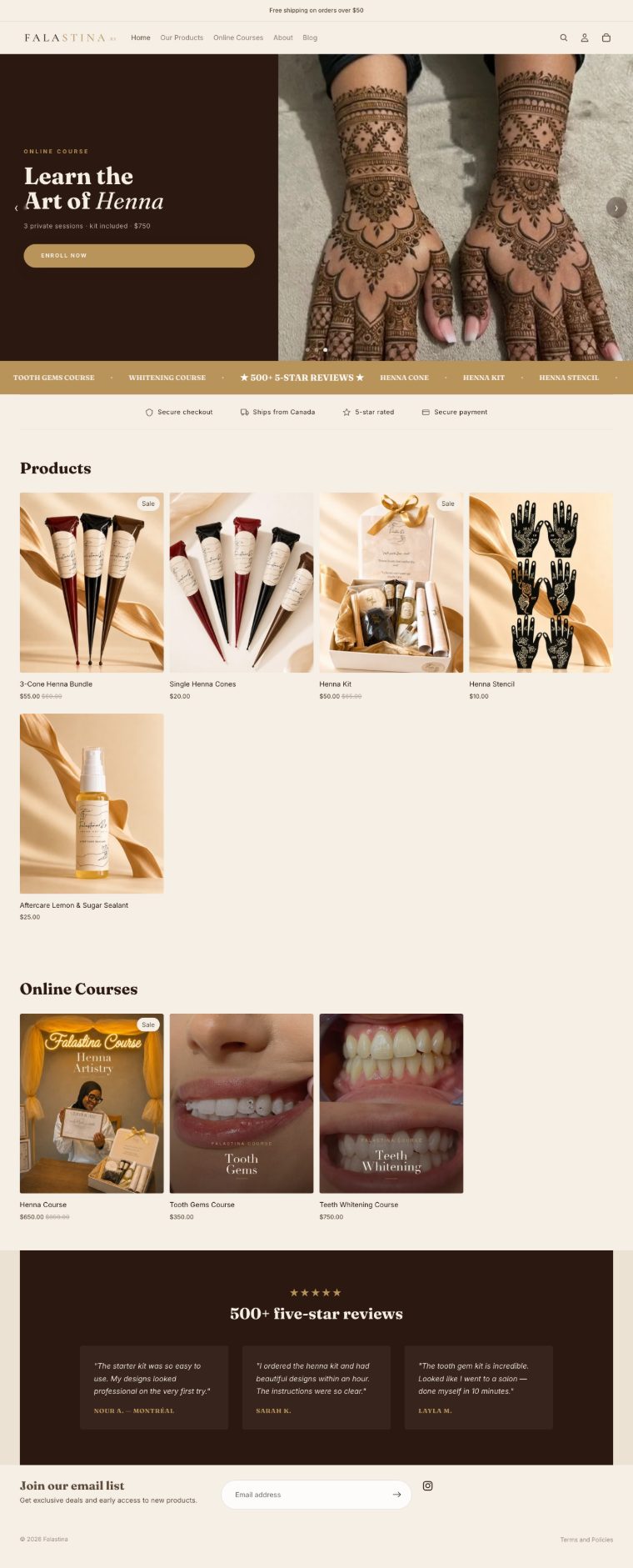 Falastina shop