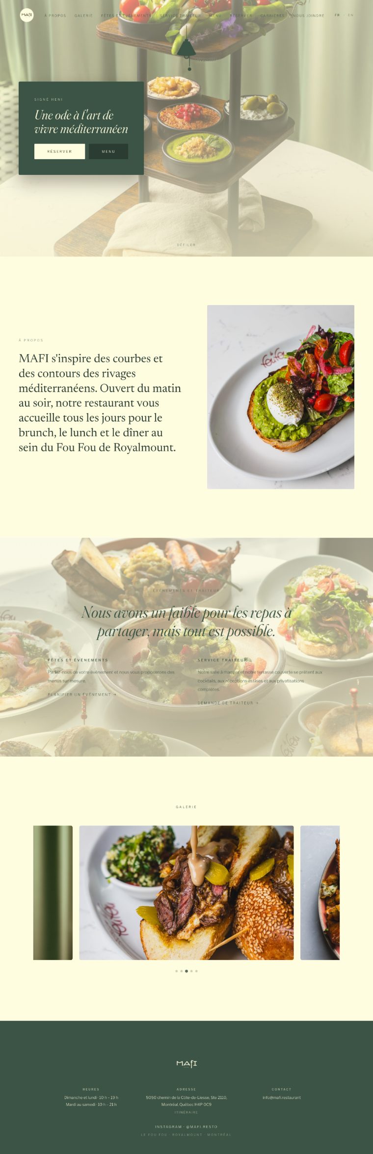 MAFI website