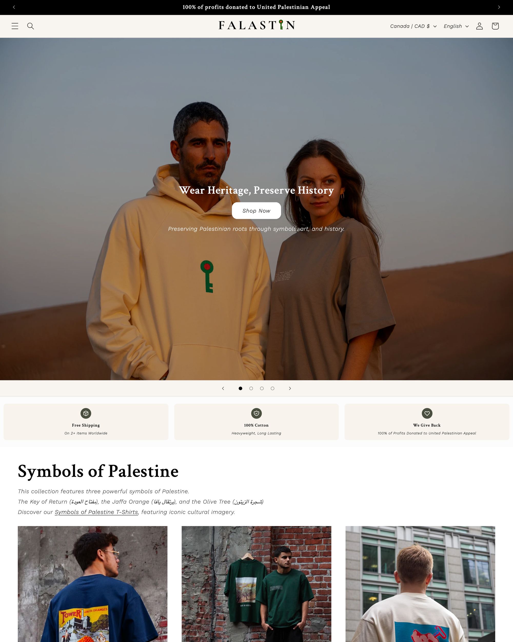 FALASTIN website