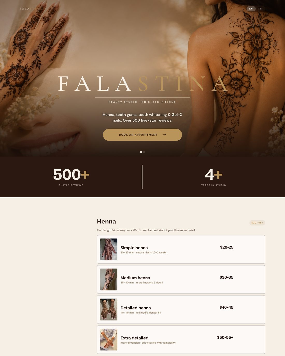 Falastina website