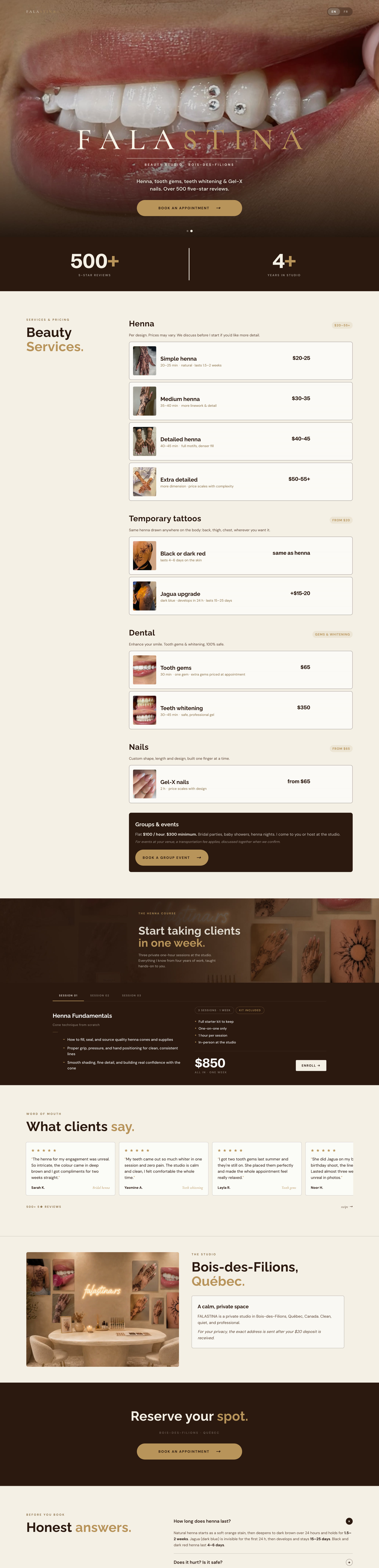 FALASTINA website