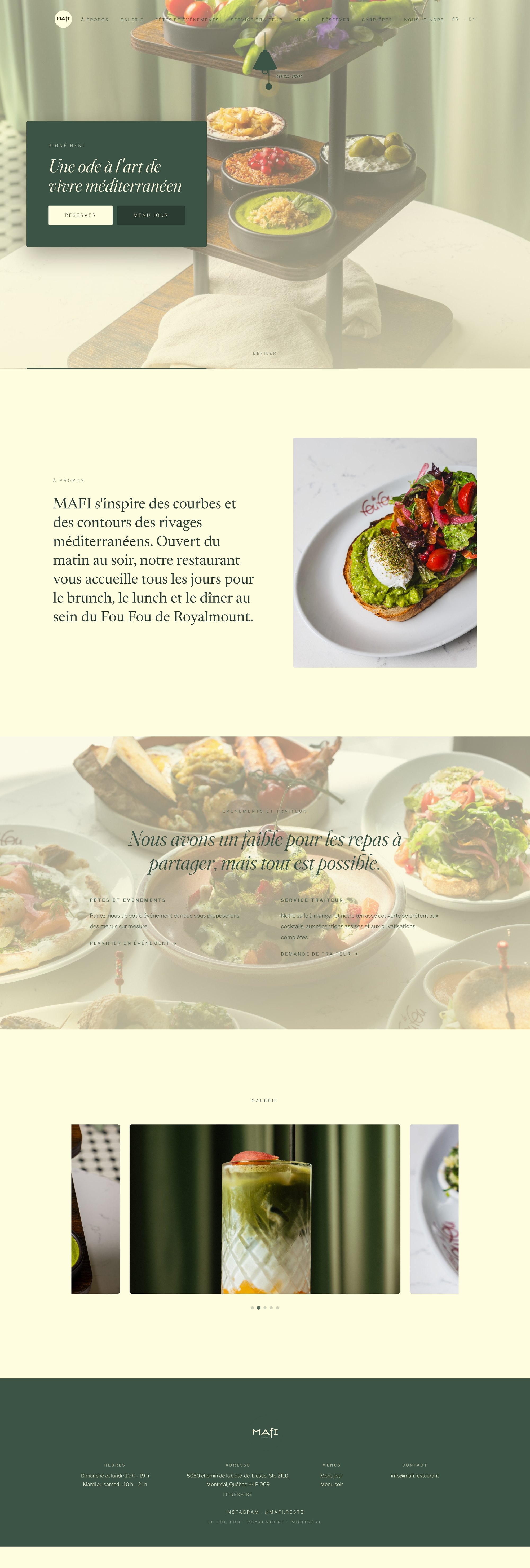 MAFI website